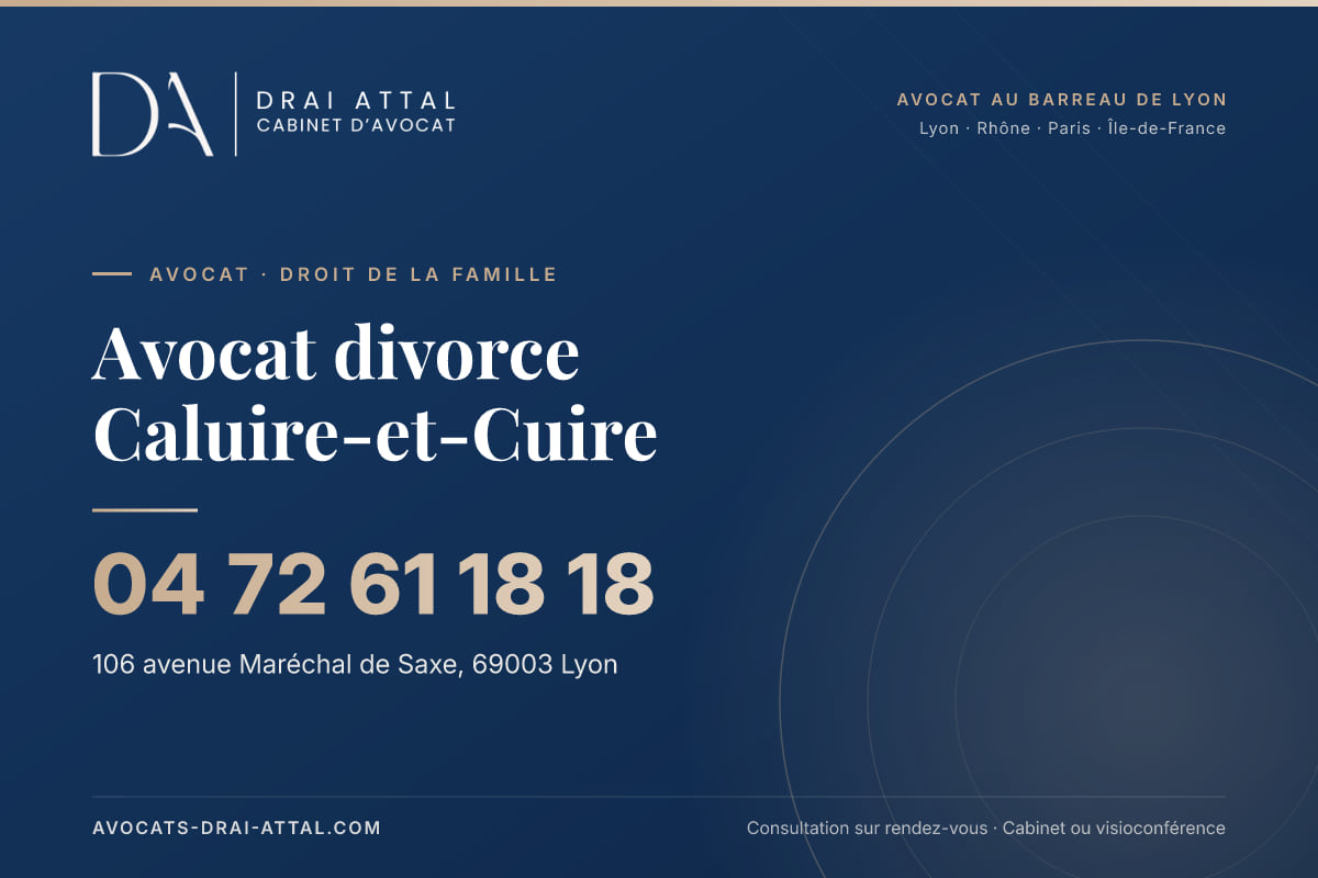 Avocat divorce Caluire-et-Cuire – Cabinet Drai Attal, avocat à Lyon, 106 avenue Maréchal de Saxe 69003 Lyon, tél. 04 72 61 18 18